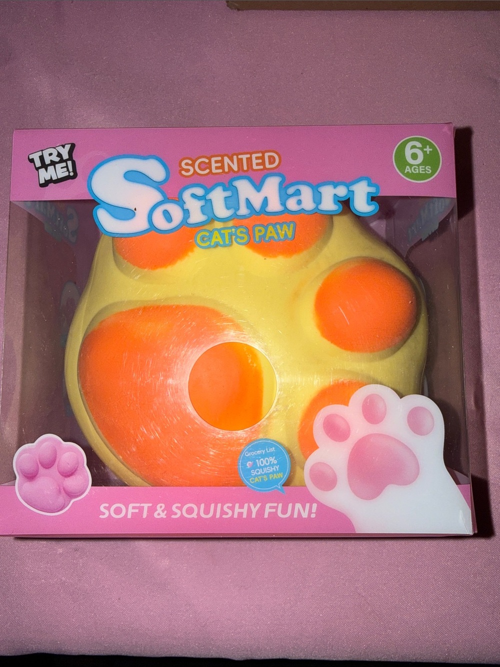 🛍JUMBO SCENTED SOFTMART CATS PAW ( Squishy PAW ) 🛍